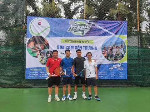 GIẢI TENNIS THIỆN NGUYỆN “BỮA CƠM ĐẾN TRƯỜNG” LẦN 1 - 10/2022