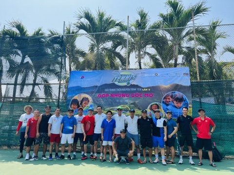 KẾT QUẢ GIẢI TENNIS THIỆN NGUYỆN "GÓP NHỮNG ƯỚC MƠ" LẦN 2 - 03/2023