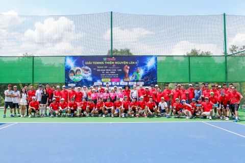 KẾT QUẢ GIẢI TENNIS THIỆN NGUYỆN “GÓP NHỮNG ƯỚC MƠ” - LẦN 5 TRANH CUP ROBINSON & FRIENDS