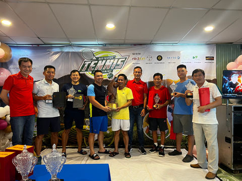 GIẢI TENNIS "GÓP NHỮNG ƯỚC MƠ" LẦN 2 TRANH CUP "ROBINSON VS FRIENDS"