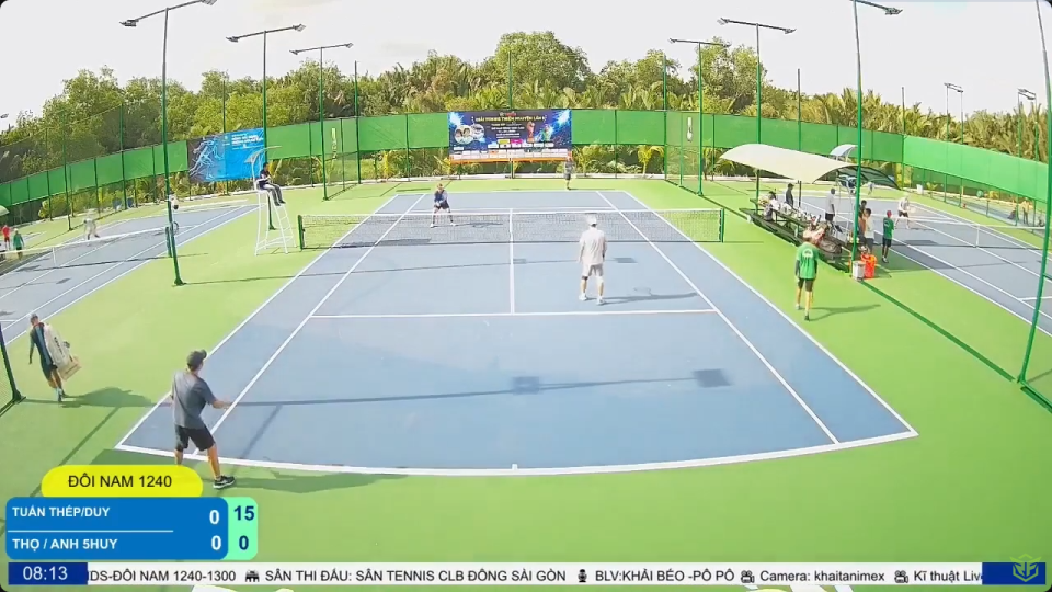 [RF5 - Đôi nam 1240] Vòng 1: Duy Thanh Niên/Tuấn Thép APAK 6 - 2 Anh 5Huy/Thọ Tiên Sinh