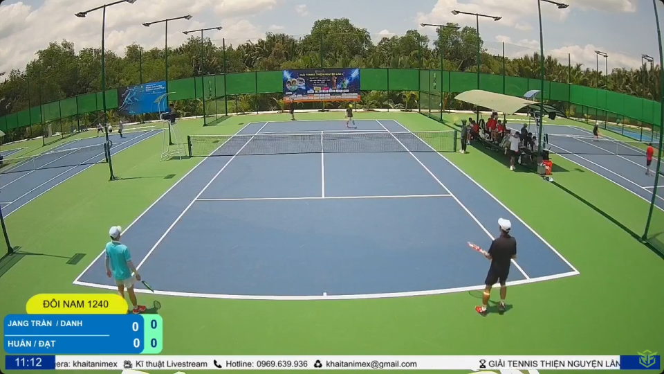 [RF5 - Đôi nam 1240] Playoff: Tony Đạt/Nguyễn Thuấn 6 (7) - 5 (4) Danh Wilson/Jang Trần