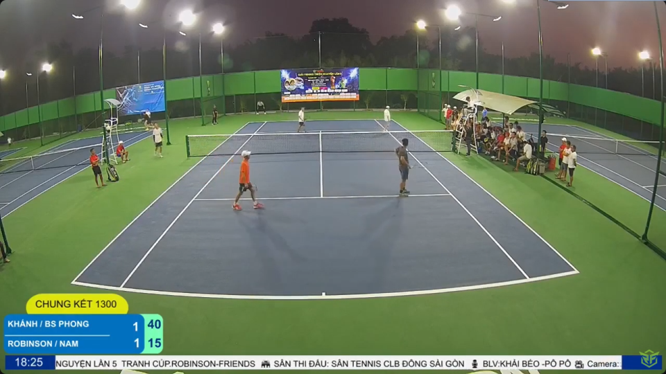 [RF5 - Đôi nam 1300] Chung kết: DS. Khánh/BS. Phong 6 (7) - 5 (4) Nam Simon/Robinson