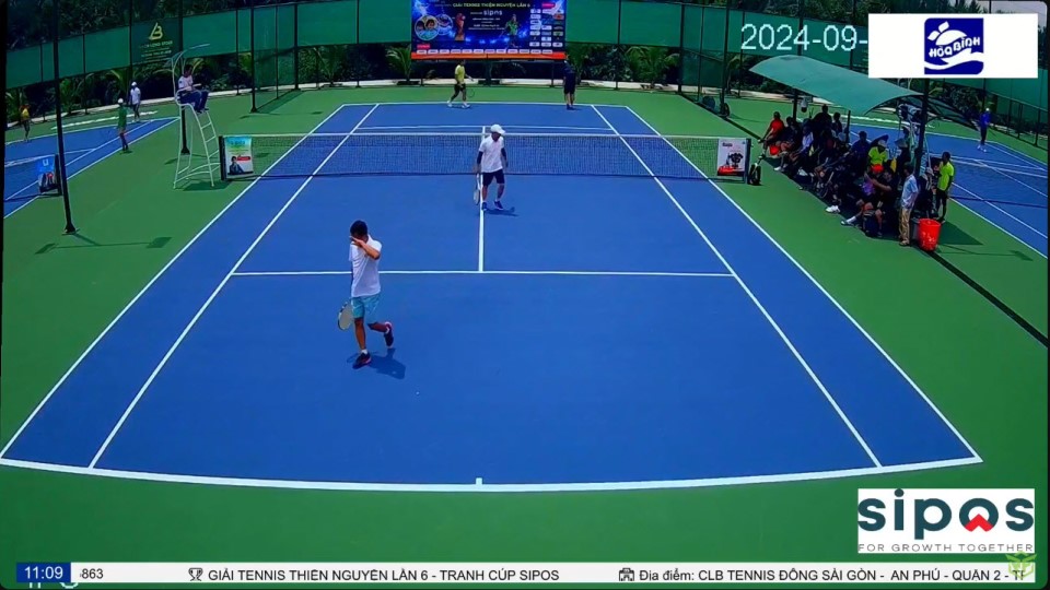 [RF6 - Đôi nam 1280] Vòng loại: Anh Trí/Anh Lợi 5 - 6 Hưng Bason/Hoàng Bason