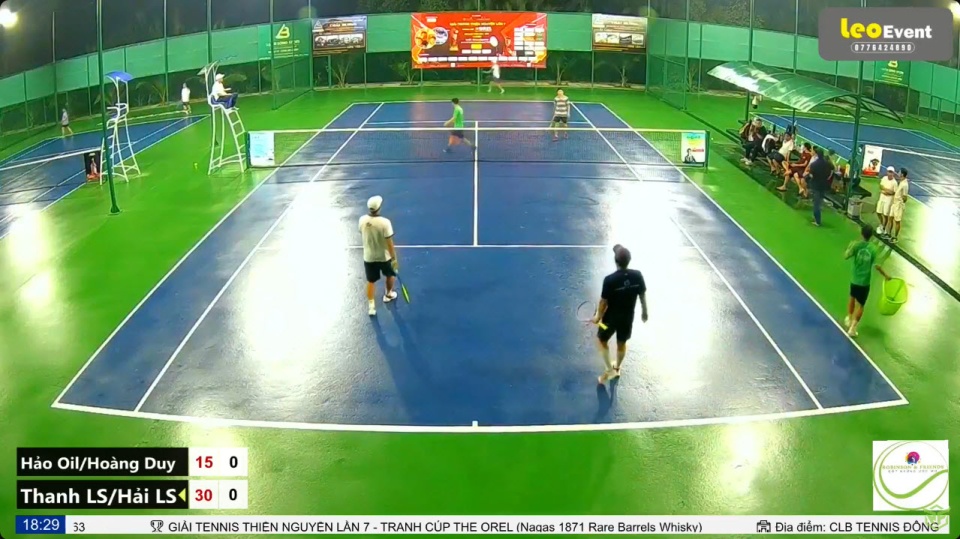 [RF7 - Đôi nam 1230] Chung kết: Ls Thanh/Ls Hải 6 - 2 Hảo Oil/Hoàng Duy