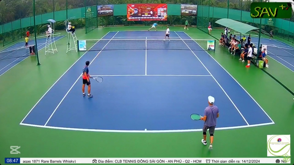 [RF7 - Đôi nam 1270] Vòng 1: Sơn Công Chứng/Long Chu 6 - 2 Anh Trí/Anh Cung