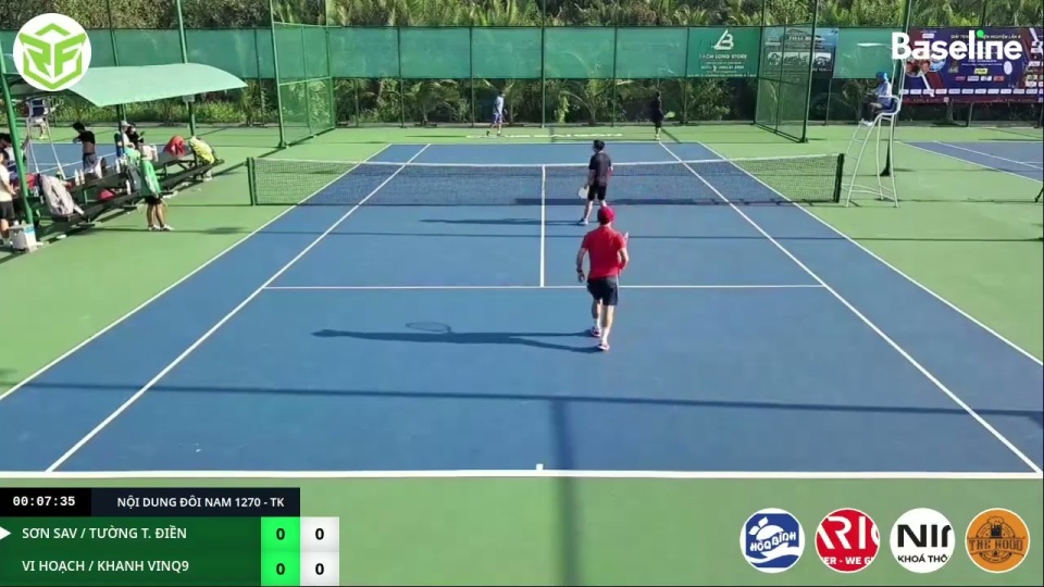 [RF8 - Đôi nam 1270] Tứ kết: Sơn SAV/Tường TĐ 6 - 5 Vi Hoạch/Khanh VinQ9