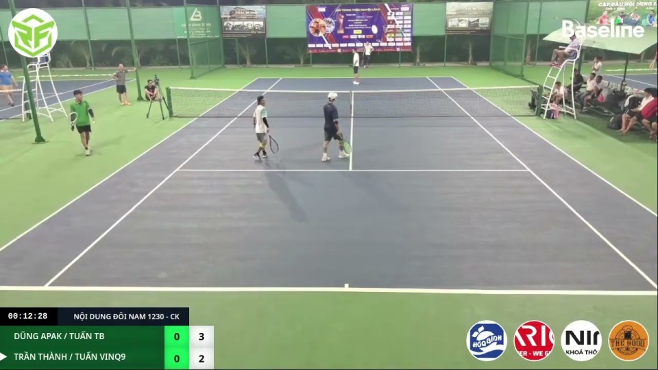 [RF8 - Đôi nam 1230] Chung kết: Dũng APAK/Phương Tuấn TB 5 - 6 Tuấn VinQ9/Trần Thành