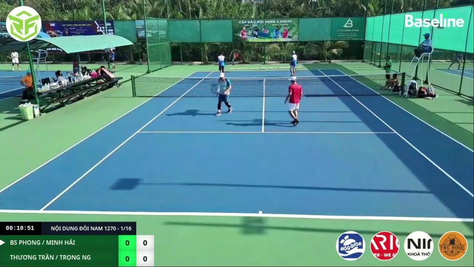 [RF8 - Đôi nam 1270] Vòng 1/16: Bác sỹ Phong/Minh Hải 3 - 6 Thương Trần/Trọng NG